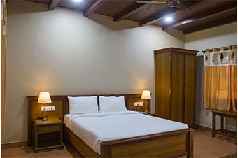 Deluxe Room facing towards Mango Orchard