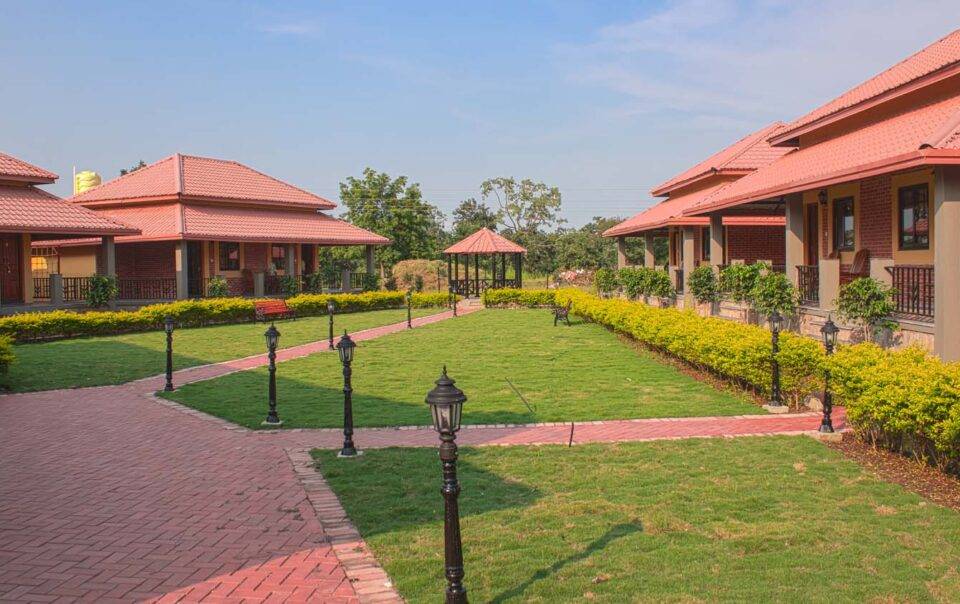 Lush-green Lawn at Wildcat Resort