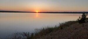 Naleshwar Lake Sunset view